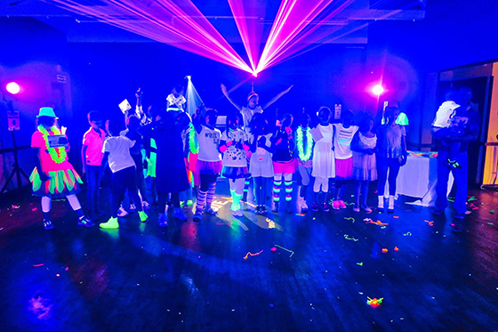 Kids UV Neon Glow Party