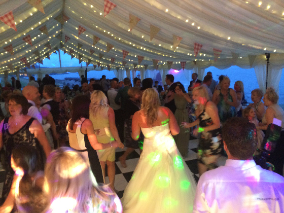 St Mawes Castle Marquee